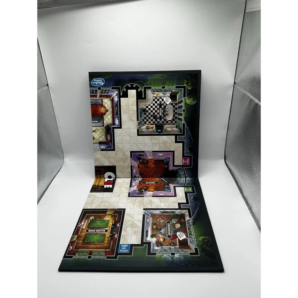 Clue The Classic Mystery Game Hasbro 2018 Complete Board Game Tudor Mansion